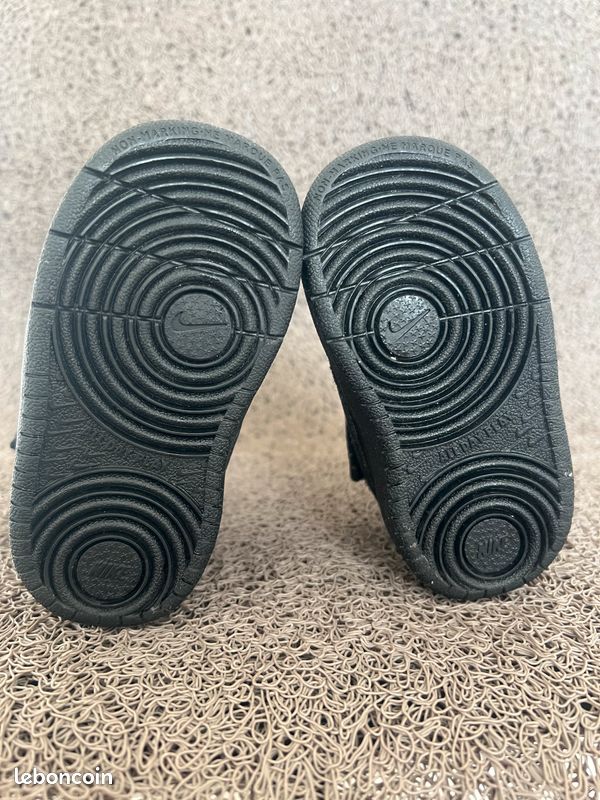 Baskets pour enfants Nike Court Borough Mid Winterized TD noir pointure 21 (image 5)