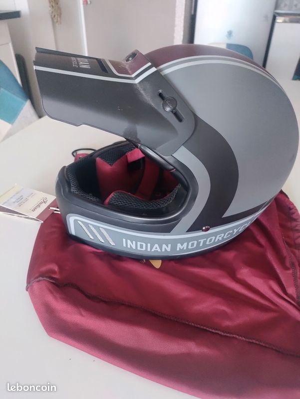 Casque moto indian (image 2)