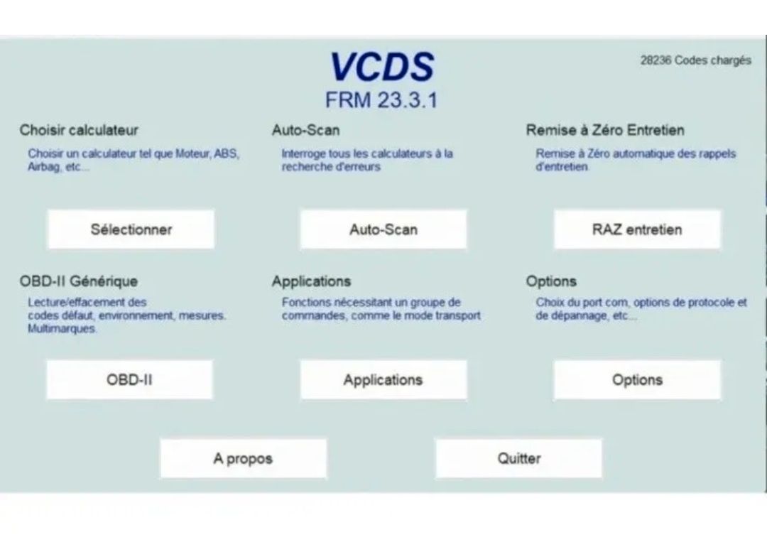 Cable vagcom vcds Ross-tech Obd Neuf CD Logiciel Français 2023 Vin