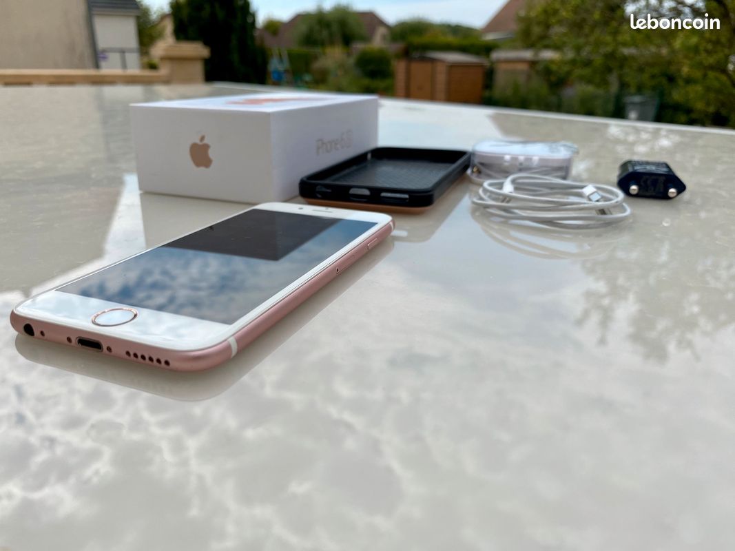 IPhone 6s rose 16GO avec accessoires (image 3)