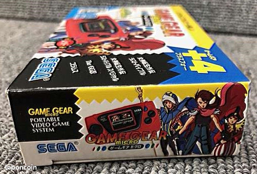 Console SEGA Game Gear Micro rouge neuf parfait scéllé 4