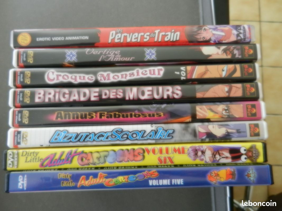 Lot dvd manga adultes - DVD - Films