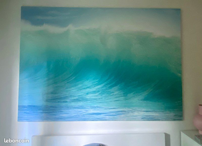 IKEA - Toile géante - impression Vague (image 1)