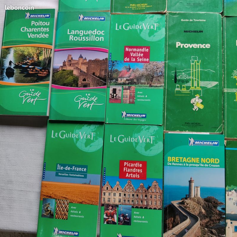Lot 27 guides Michelin verts anciens France et étranger (image 11)