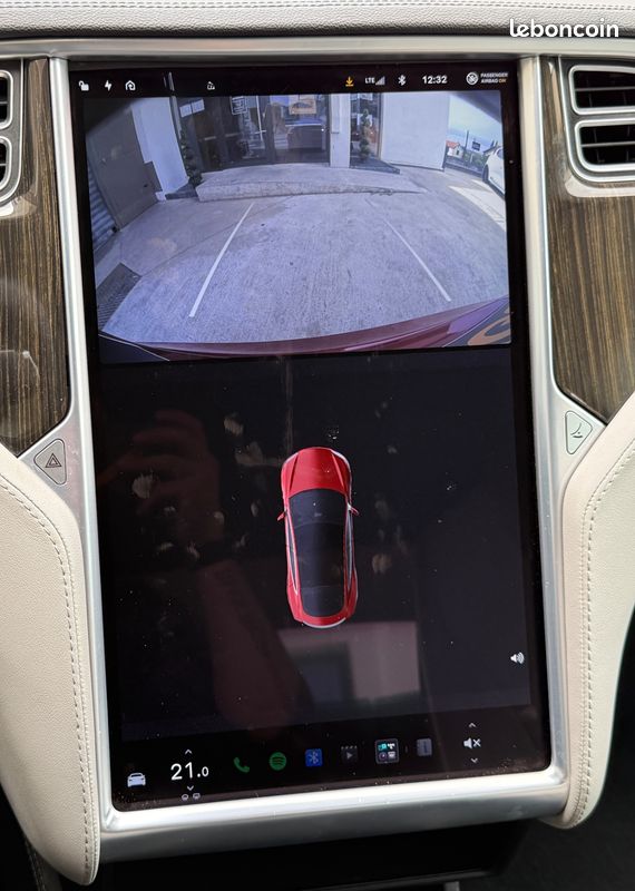 TESLA MODEL-S MODEL S 85 KWh + TOIT OUVRANT + MCU2 + SOH 96% (image 14)