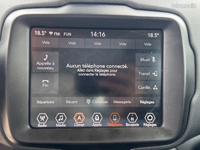 Jeep RENEGADE 1.5 TURBO T4 130CH MHEV LIMITED BVR7 (image 20)