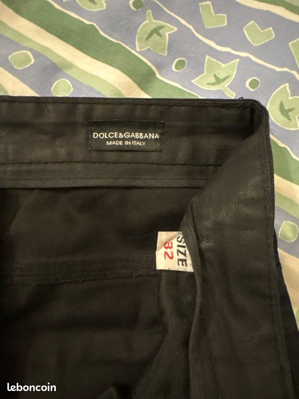 Pantalon noir Dolce&Gabbana (image 4)