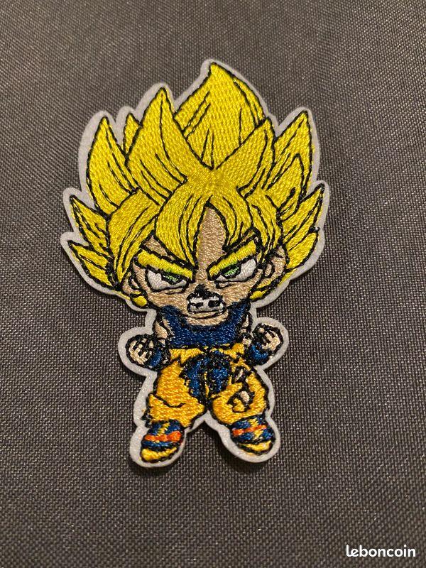 Patch écusson brodé thermocollant baby sangoku (image 1)