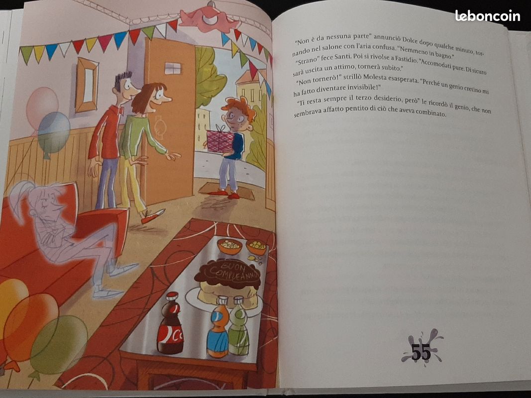 Livre en italien "Tre desideri molto smart" de Manuela Salvi (image 3)