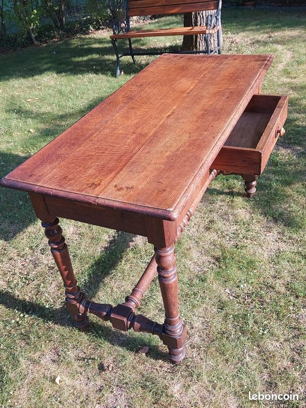 Bureau Ancien en bois massif (image 3)