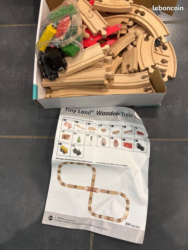 Train en bois enfant (image 2)