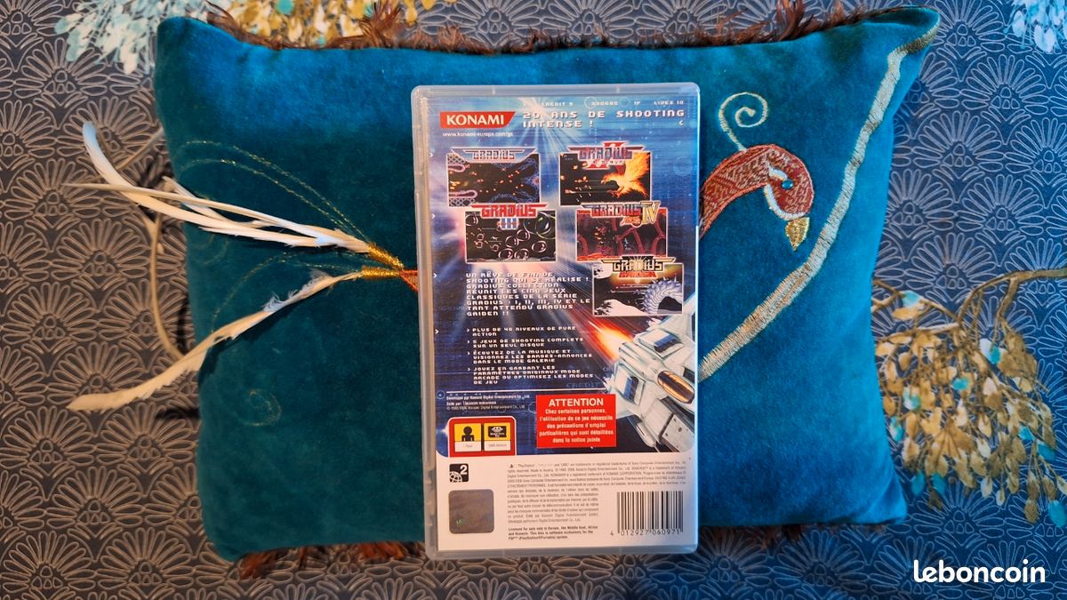 Jeu PSP Gradius Collection - Complet FR (boîte, Notice) - Très Bon état