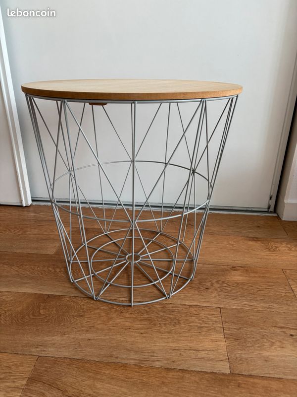 Table basse, de rangement, d’appoints bois et métal (image 1)