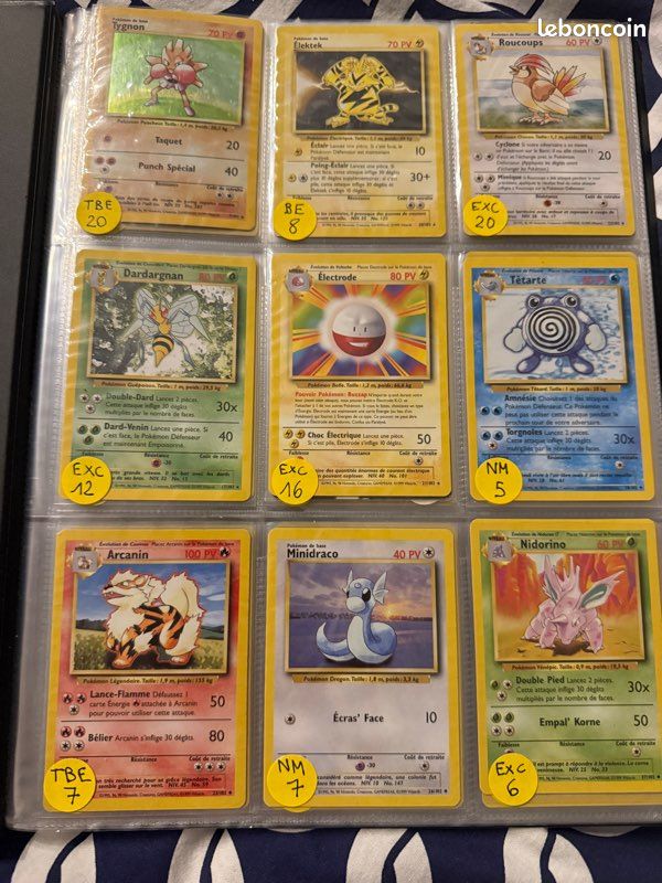 Classeur cartes Pokémon anciennes (image 1)