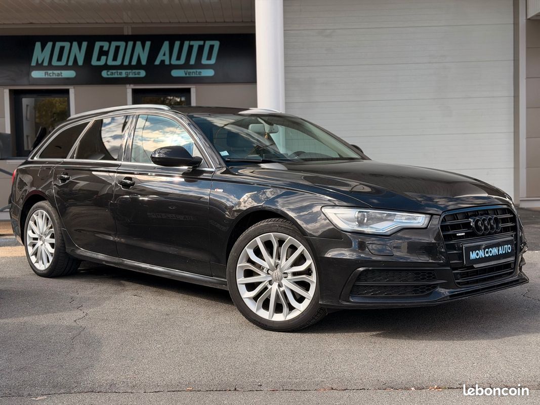 Audi A6 Sline Avant Quattro 3.0 TDI V6 Tiptronic 245 cv - Entretiens Audi - JBL - Sièges chauffants (image 1)