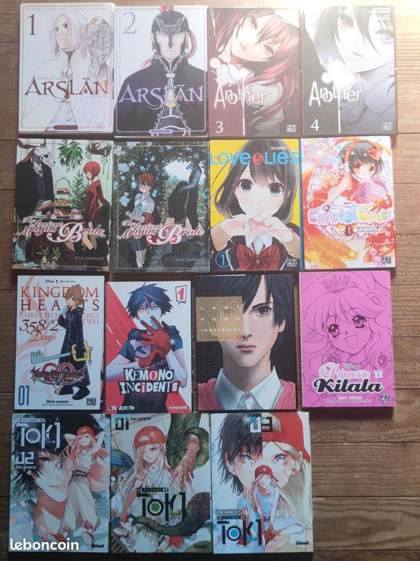 Lot de mangas divers (image 1)