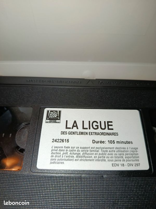 Cassette VHS la ligue des gentlemen extraordinaires très bon état (image 6)