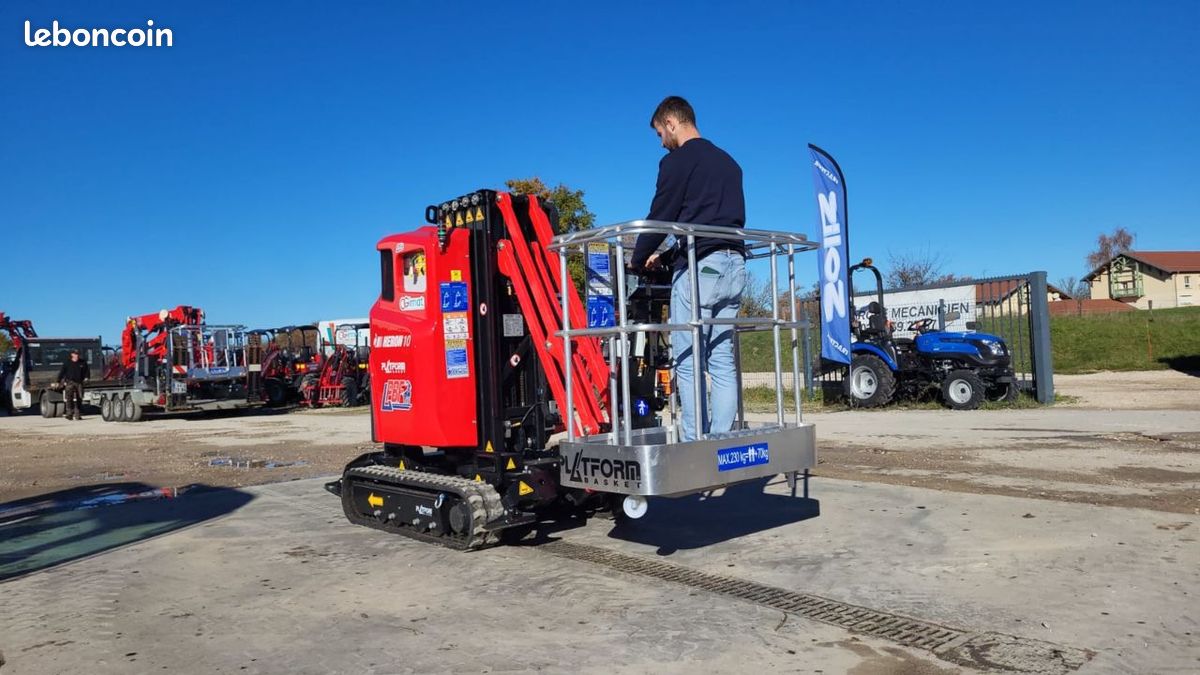 Platform Basket Héron 10 avec stabilisateurs (image 13)