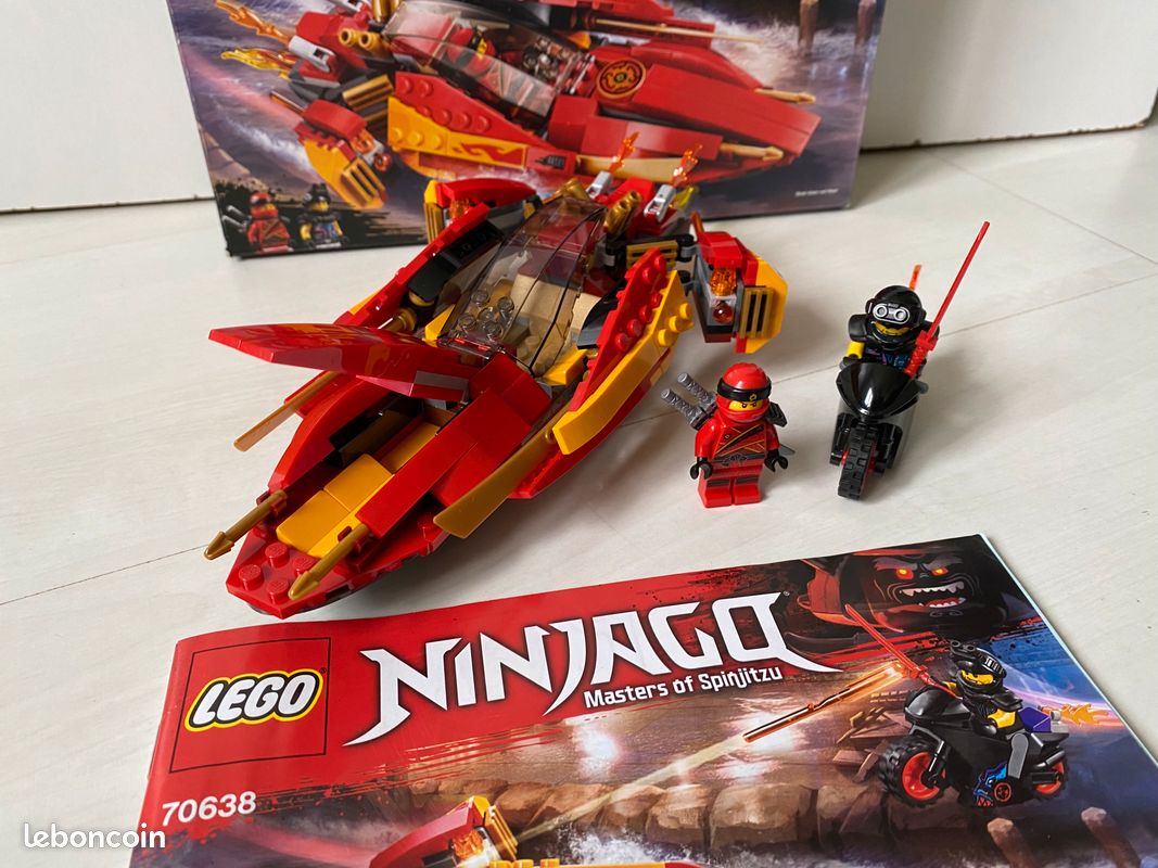 Boîte Lego Ninjago Le bateau Katana V11 70638 (image 3)