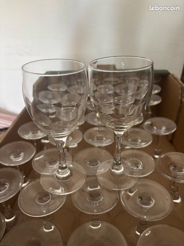 Verre A Ricard Arcoroc - Collection Elegance - 6 Verres à Pied 19 Cl En Verre - Usage Verre A Cocktail
