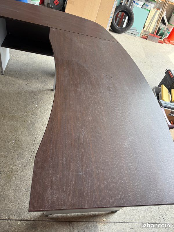 Grand bureau pro école plus chaise cuir offerte (image 9)