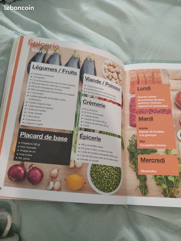Livre pour cuisiner tous les repas de la semaine (image 4)