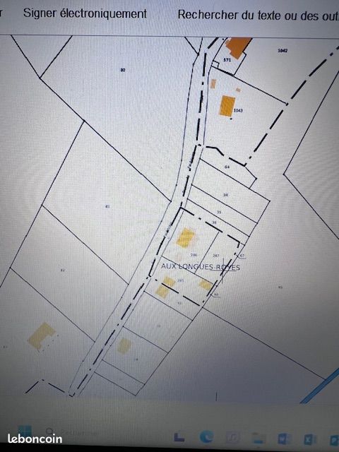 TERRAIN 1830 M2 en deux parcelles · à Bassigney · 12 000 €