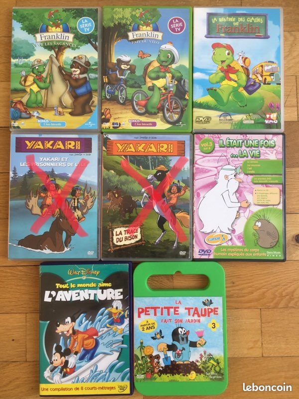 DVD enfants dessins animés (image 1)