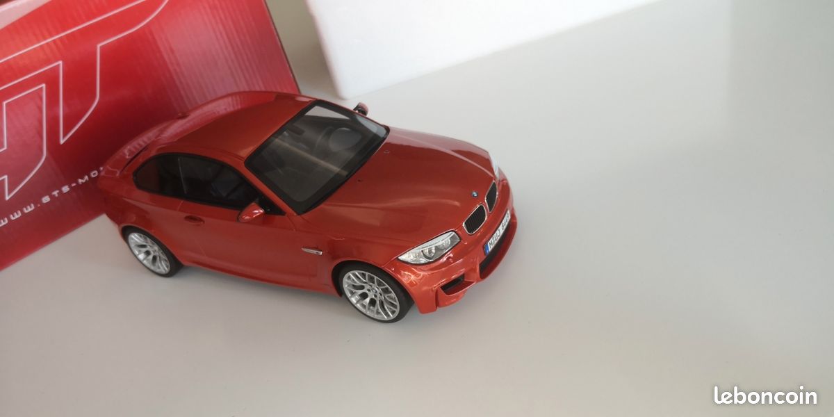 BMW 1M [E82] 1/18 GT Spirit GT018B orange - Collection