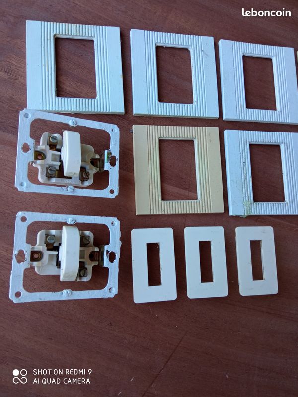 Coffret interrupteurs Legrand Chambord Railux Vintages - Bricolage