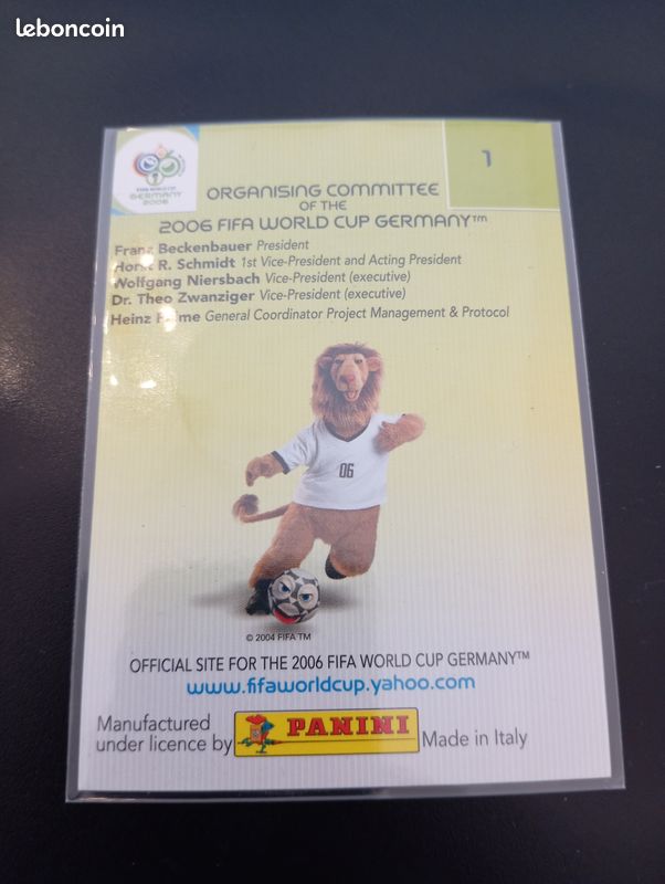 Autocollant Panini #379 Brésil Coupe Du Monde 2006 – Badge Brillant Exclusif Fabriqué Uniquement Au Brésil