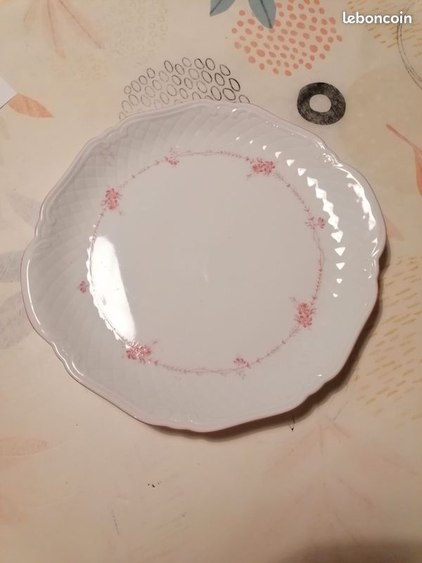 Plat de service porcelaine allemande Eschenbach (image 1)