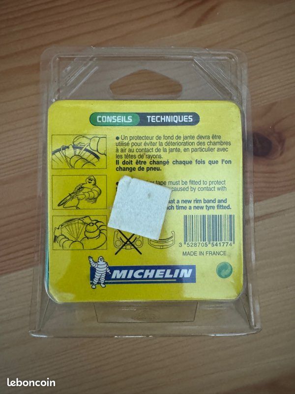 Michelin Fond (2) de jante (Rim tape) 28 '' / 18 mm – Vélo (image 2)