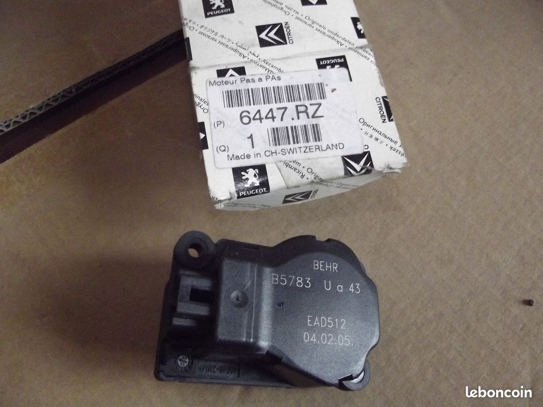 Moteur de Réglage Chauffage Motoréducteur Citroën C4 Peugeot 307 (image 1)