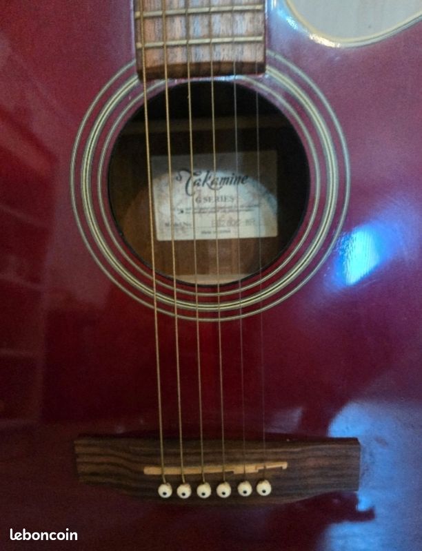 Guitare Takamine électro acoustique (image 6)