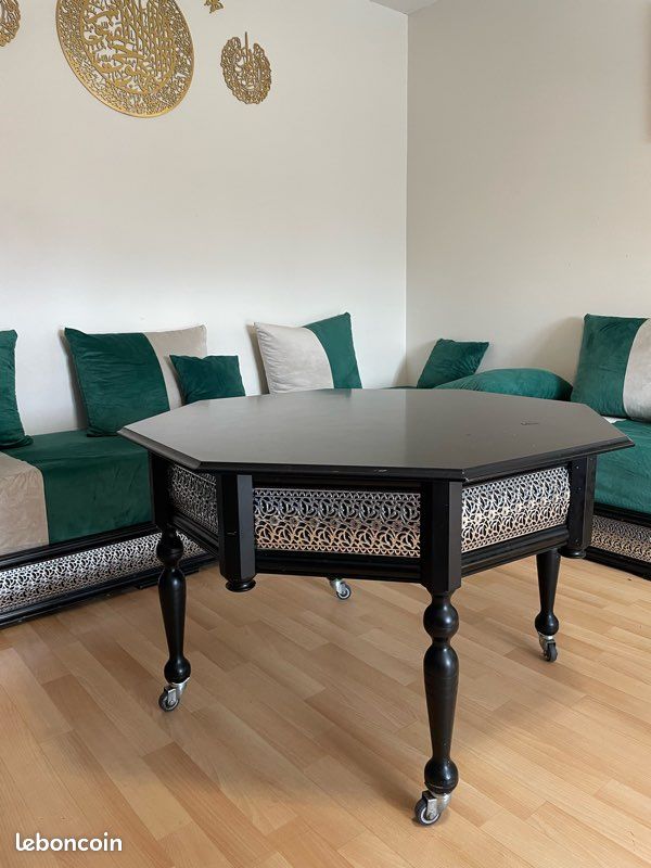 Salon marocain sedari complet + table (image 7)