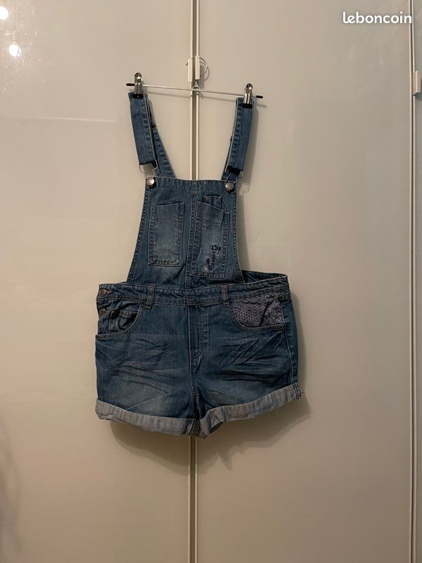 Salopette courte Jean (image 1)