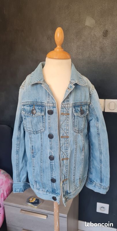 Veste en jean zara 8 ans (image 2)