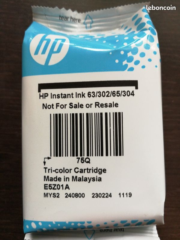 Cartouche d'encre HP 75Q et 75S (image 2)