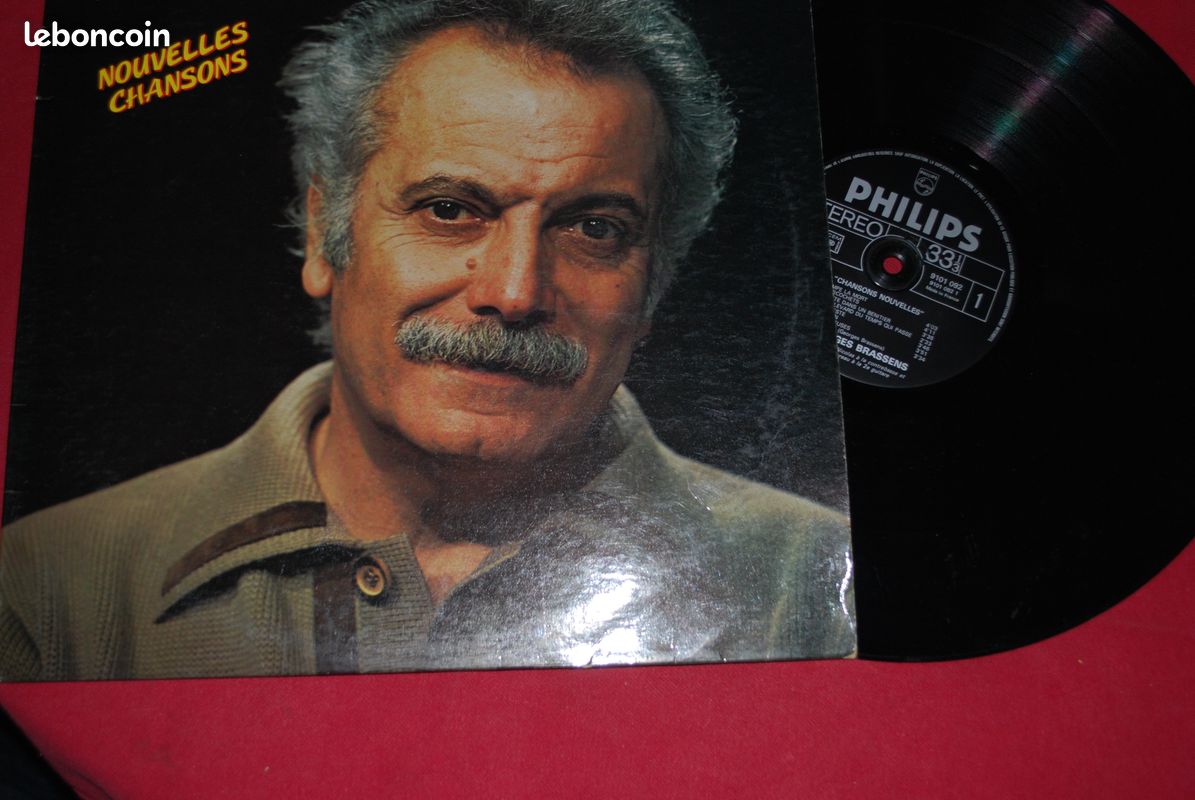 Disque-Vinyle 33T BRASSENS GEORGES (image 1)
