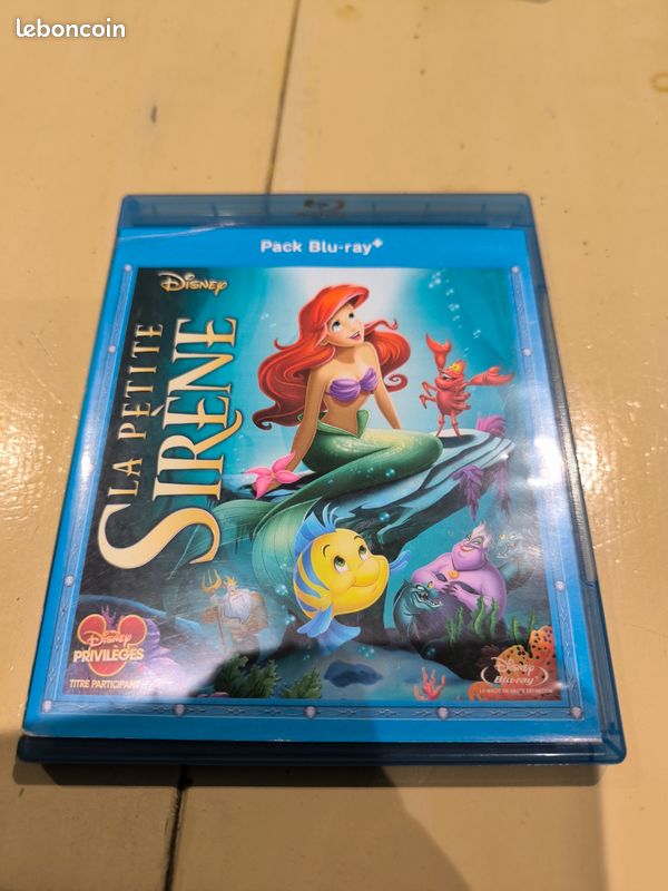 Pack blu-ray Disney la petite sirène (image 1)