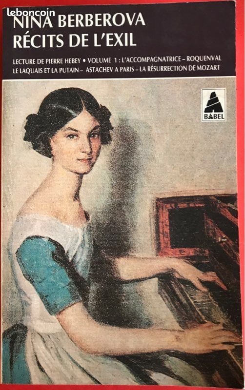 Nina Berberova : Récits de l’exil - L’accompagnatrice, Roquenval, Le laquais et la putain… (image 1)