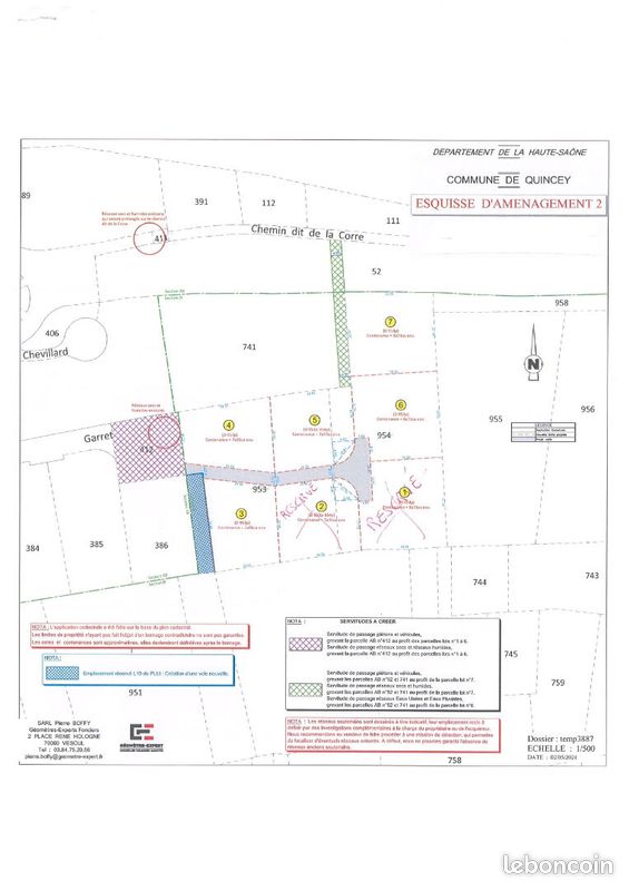 Terrain 706 m² · à Vesoul · 706 m² · 58 000 €