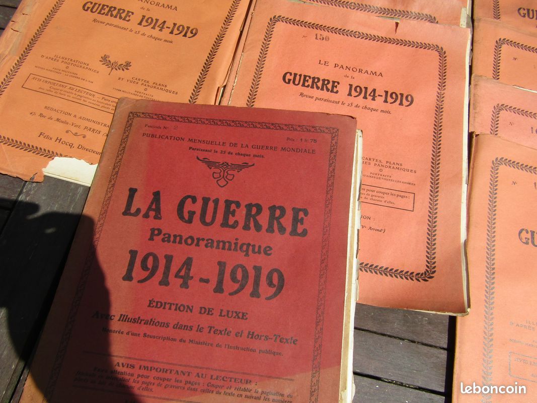 Livre Rousset/Levêque - Panorama De La Guerre 1914-1918 - Tome 2 - WW1 - Bon état