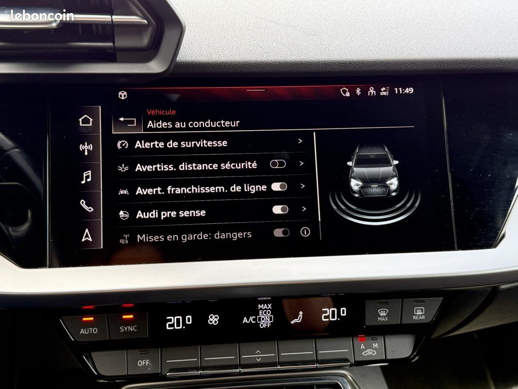 Audi a3 30 tdi 116ch 2020 (image 26)