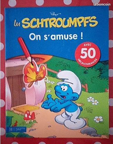 Cahier de Vacances + une Histoire + peluche SCHTROUMPFS (image 2)