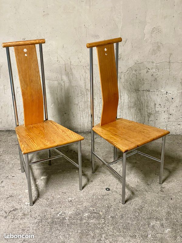 Paire de chaise IKEA Turku 1990