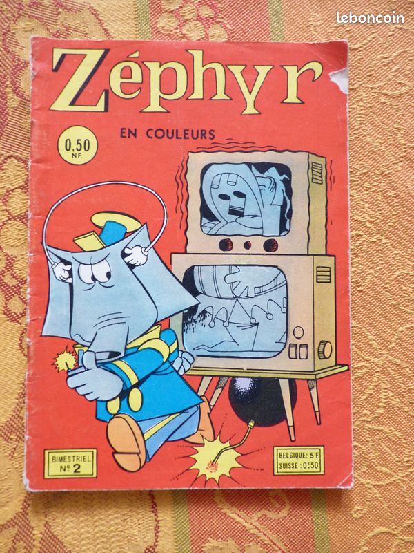 BD " Zéphyr " Numéro 2 (1962) (image 1)