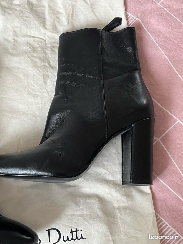 Bottines Noires Massimo Dutti (image 5)