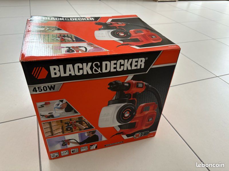 Pistolet pour peinture - Black & Decker HVLP400 (image 1)